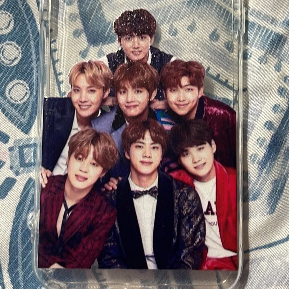 New BTS clear phone case - iPhone 11 Pro Max